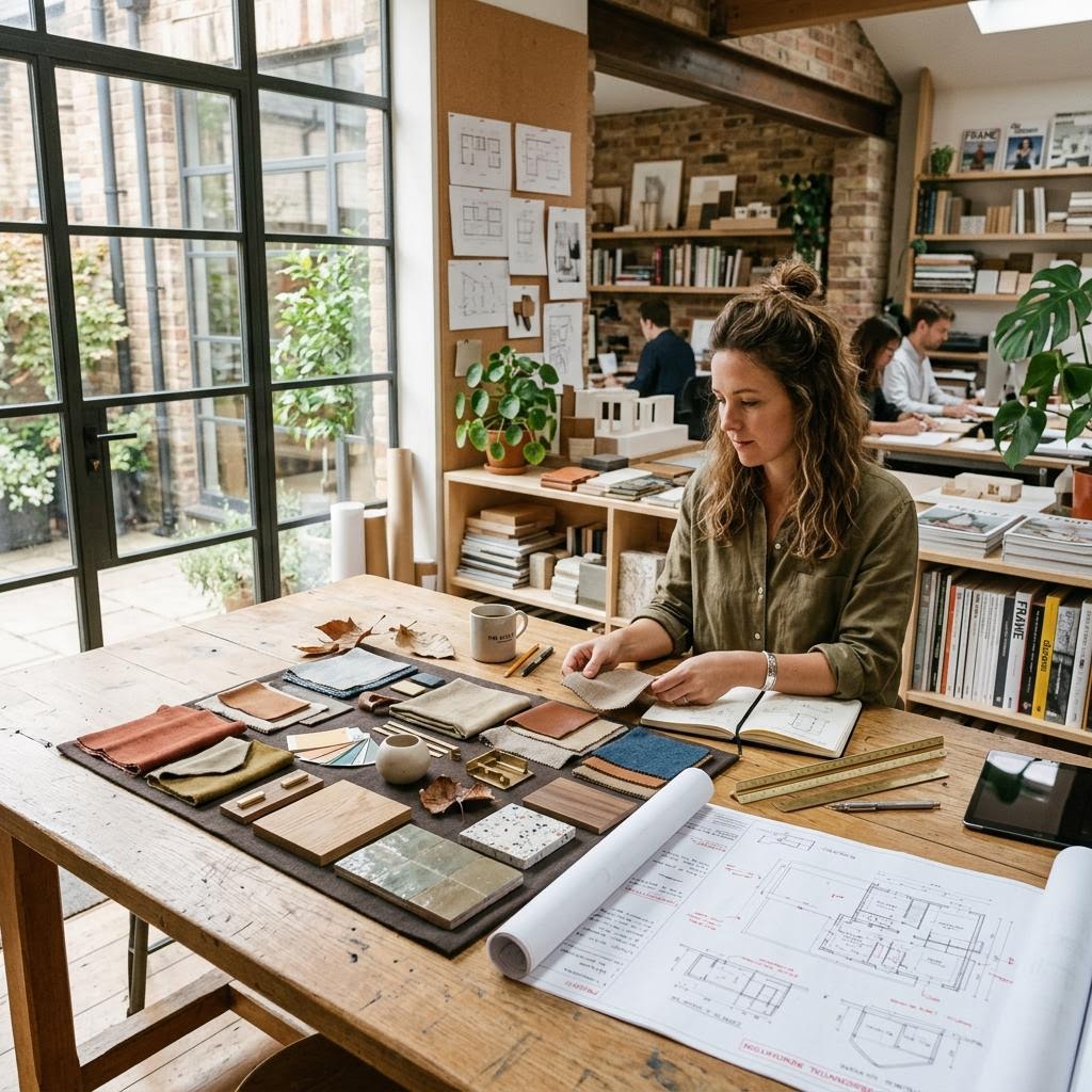 AI-generated studio design inspiration