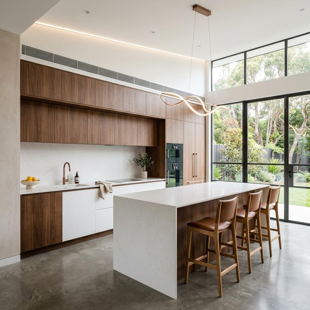Minimalist Wood Kitchen