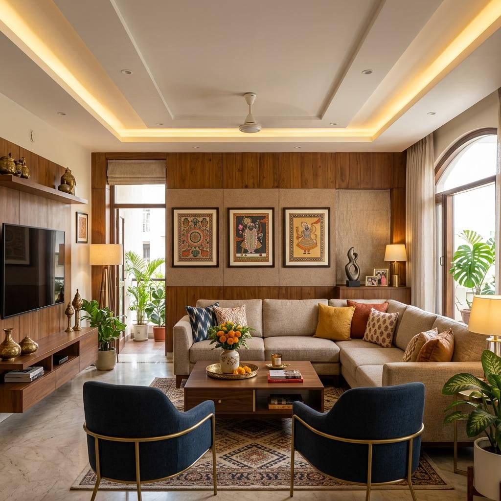 Contemporary Indian Living